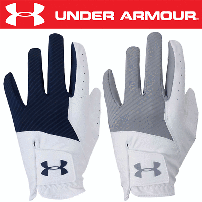 Under Armour Medal Navy Mens Golf Glove - Left Handed Under Armour Medal Navy Mens Golf Glove - Left Handed