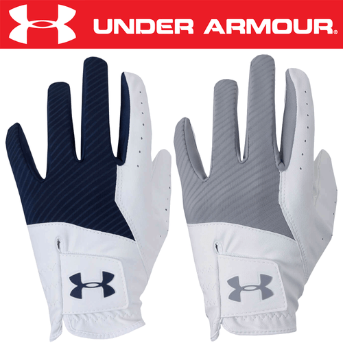 UNDER ARMOUR 2024 MEDAL ALL WEATHER SYNTHETIC MENS GOLF GLOVE / RH FOR LH GOLFER - Afbeelding 1 van 5