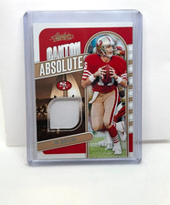 2024 Panini Absolute Canton Absolutes Patch Gold 17/99 Joe Montana #CA-JMA