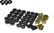 55 57 Chevy Belair 2/4 Door Sedan and Wagon Body Mount Polyurethane Bushing Kit