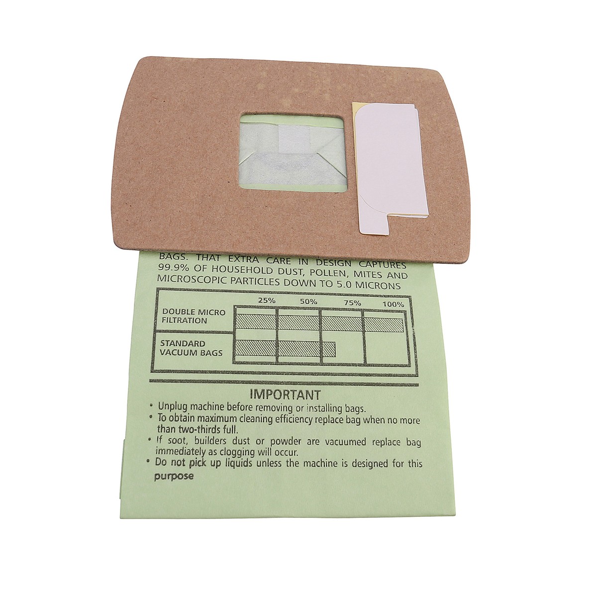 Sacchetti Aspirapolvere 12 Sacchetti Per Aspirapolvere Oreck Buster B BB - Compatibili Modelli BB180, BB280, BB850, Ecc. Ricambi Aspirapolvere Oreck - Foto 9