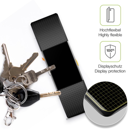 2x Full Cover matte Film for Fitbit Charge 2 Screen Protector Anti-Shock - Picture 3 of 7