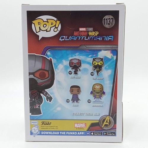 Funko Pop! Ant-Man 1137 Wasp Quantumania Marvel Comics Superhero Movie Vinyl Toy - Picture 3 of 4