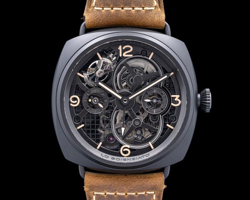Panerai PAM00348 Radiomir Tourbillon GMT Ceramic "Lo Scienziato" Limited