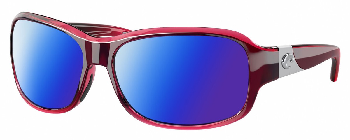 Costa Del Mar Inlet Women Polarized Sunglasses Pink Crystal Silver