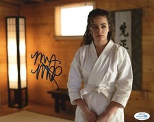 Mary Mouser Cobra Kai Autographed Signed 8x10 Photo ACOA