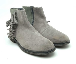grey pixie boots