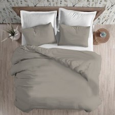 Copripiumino Tinta Unita 100% Cotone