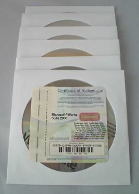 Microsoft Money 99 + Word 2000 - Works Suite 2000 - Vollversion - Deutsch -