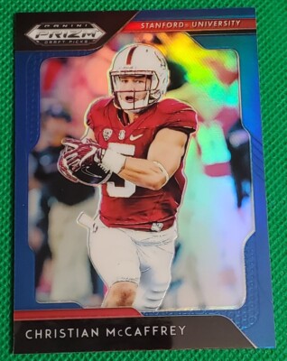 Christian McCaffrey 2019 Panini Prizm Draft Blue Prizm #23