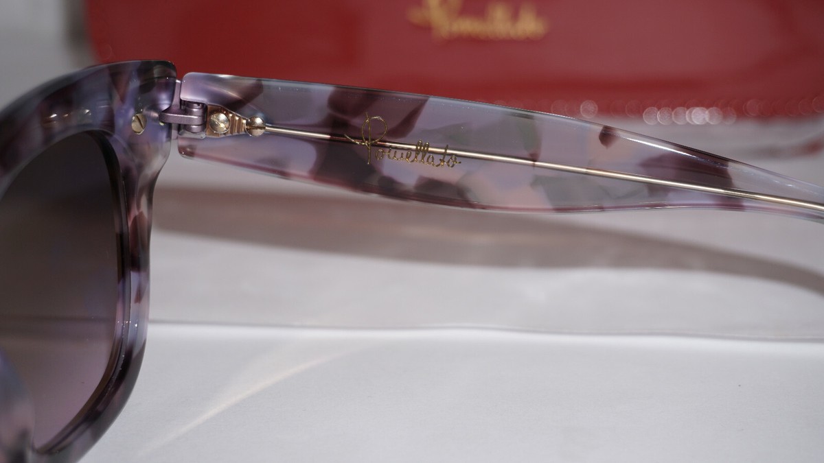 POMELLATO Made in Italy New Sunglasses Havana Transparent Violet PM0030S POMELLATO New Sunglasses Havana Transparent Violet PM0030S  main image 2