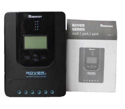 Renogy 20A 12/24 V MPPT Bluetooth Solarmodul Solarpanel Solar-Laderegler mit LCD