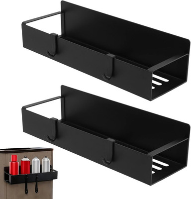 Magnetic Spray Can Holder 2 Pack, Steel Wall Mount Organizer for Toolbox and Met