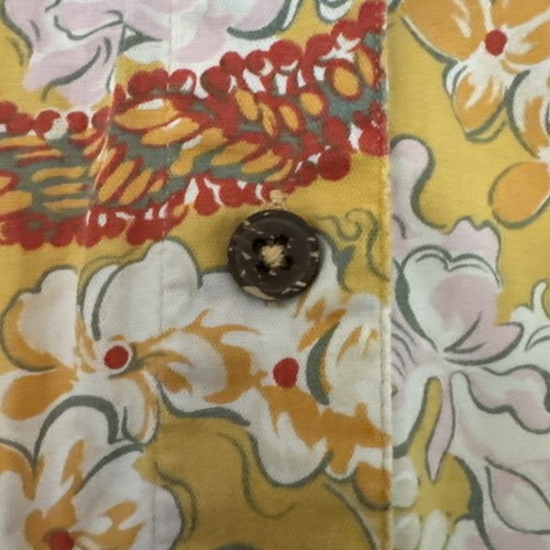 Pataloha Patagonia Women’s Hawaiian Short Sleeve Shirt Cotton Floral Patagonia-M - Picture 3 of 3