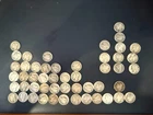 Full Roll of 50 Mercury Dimes Mixed Dates 1917-1936 PDS Circulated 90% Silver