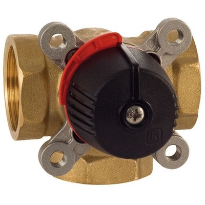 Thermador VC3V20 Kompaktes TERMOMIX-Ventil 3-Wege 3/4' Messingkörper manuell oder Wort