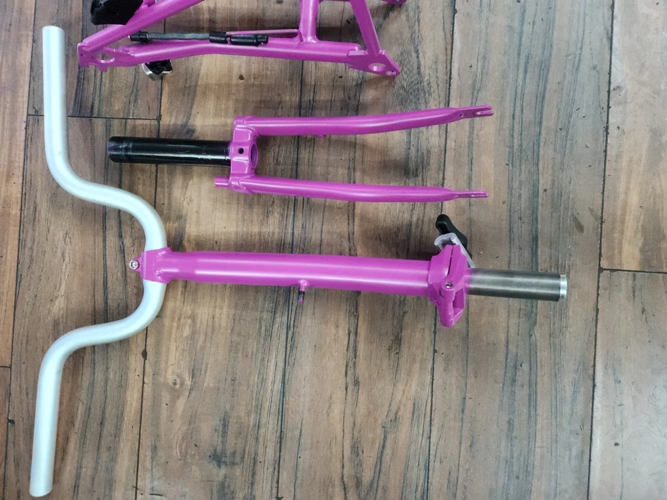 Original Brompton Stem Fork and Rear Triangle includes handlebar and derailleur - Image 2 of 4