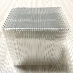 30x Famicom FC Cartridge Inner Insert Tray Case Replacement Clear Plastic