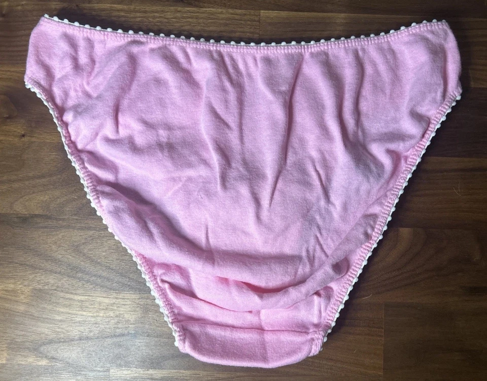 Bragas De Colección Disney Store Winnie The Pooh Piglet Bordadas Algodón Corte Alto M Difíciles de Encontrar Foto 4 de 4