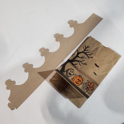 Burger King Halloween 2025 Crown And Bag BK Brand New Pumpkin