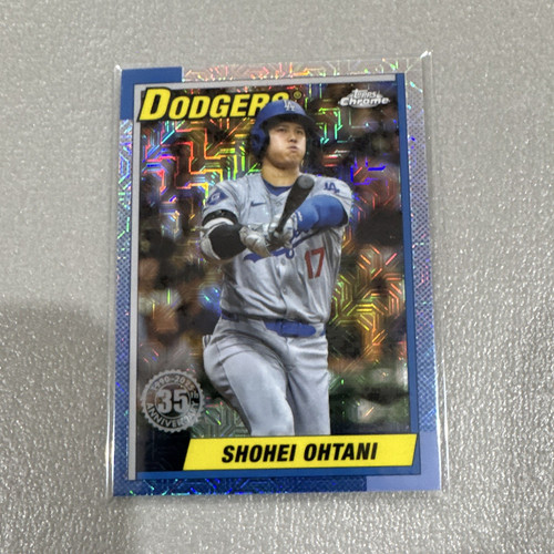 Topps Series 1 2025 Shohei Ohtani Dodgers 1990 Chrome Silver Pack T90C-50