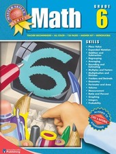 Math: Grade 6  Master Skills by School Specialty Publishing, Good Book