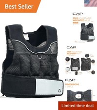 Adjustable Weighted Vest 20-150 lbs  Heavy-Duty for Optimal Strength Training