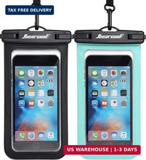 Hiearcool Waterproof Phone Pouch, IPX8 Waterproof Phone Case for iPhone 17/16/15