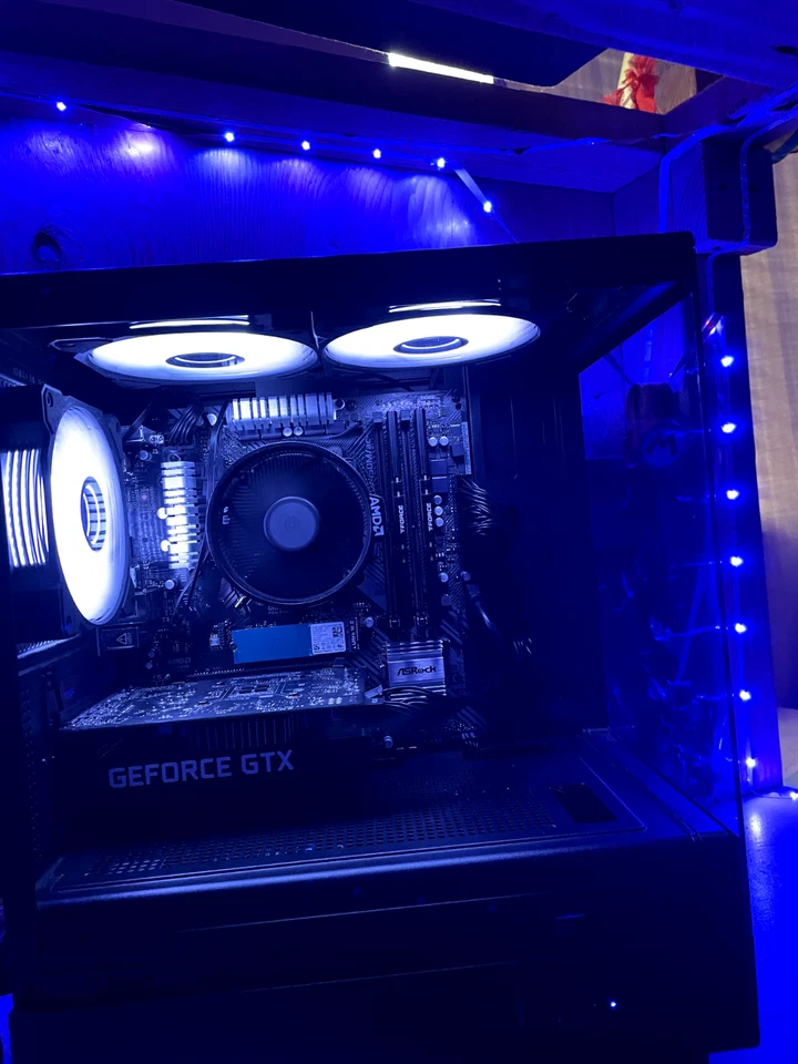 PC para jogos com Ryzen 5 3600 Geforce GTX 1650 SUPER 500GB armazenamento 16GB DDR4 RAM - Imagem 3 de 4