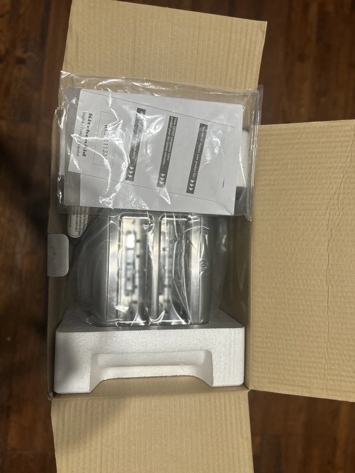 KitchenAid KMT2115CU 2 Rebanadas Pan Bagel Ranuras Anchas Tostadora, Plateada Foto 4 de 4