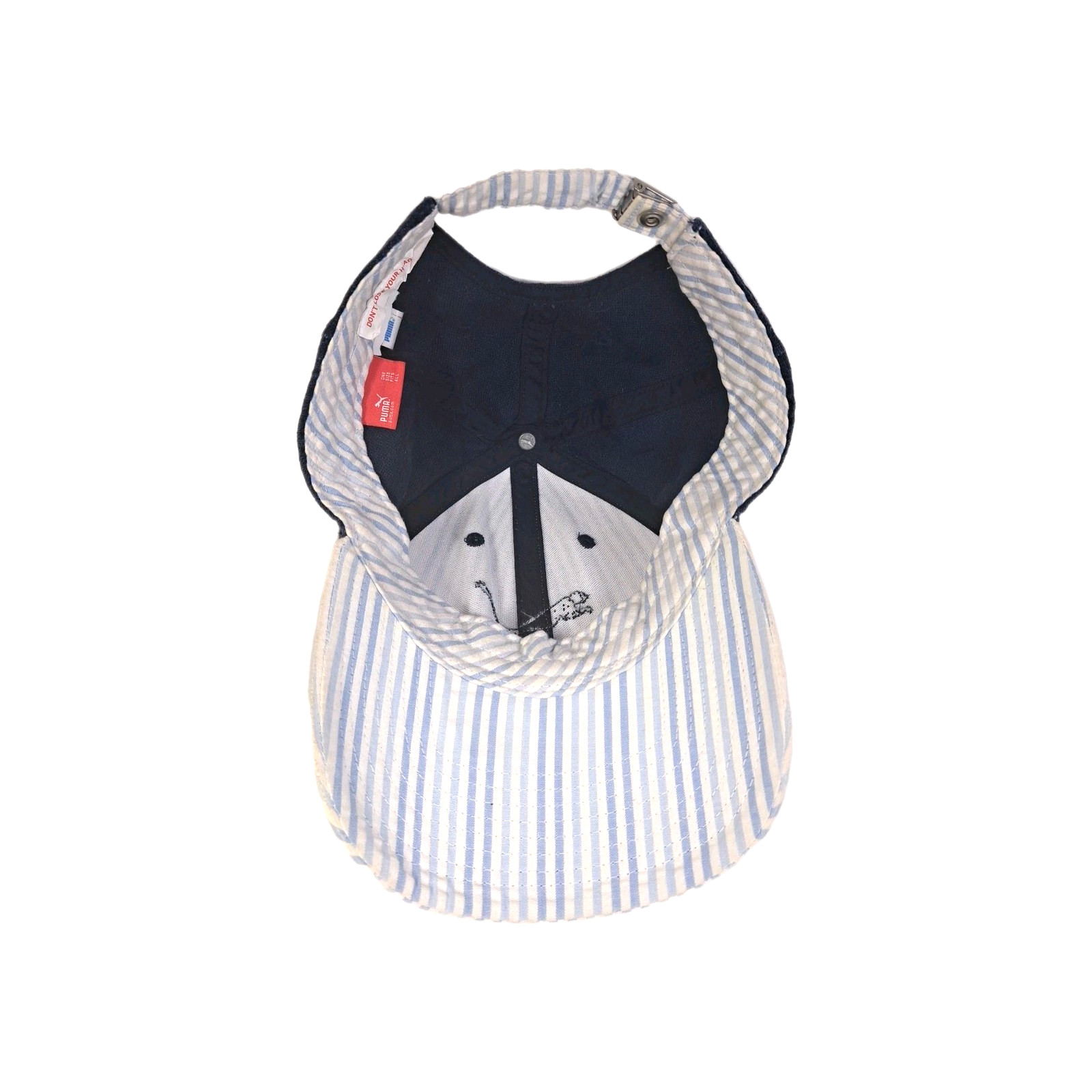 Puma Patch Logo Distressed Hat Strapback Adjustab… - image 7