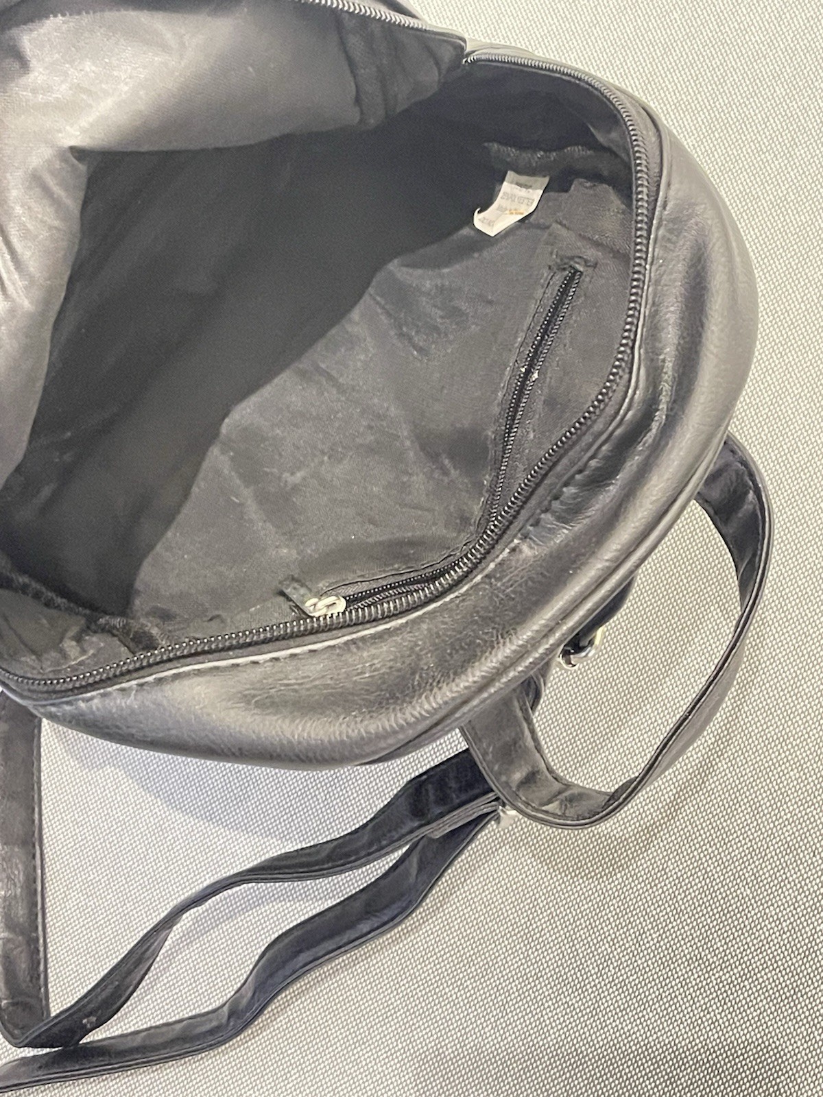 Sequin Striped Black Multicolor Mini Backpack Adj… - image 7