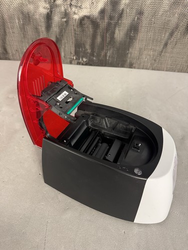 Evolis Badgy 100 Desktop Color ID Card Printer B12U0000RS *No Power Supply* - Afbeelding 5 van 13
