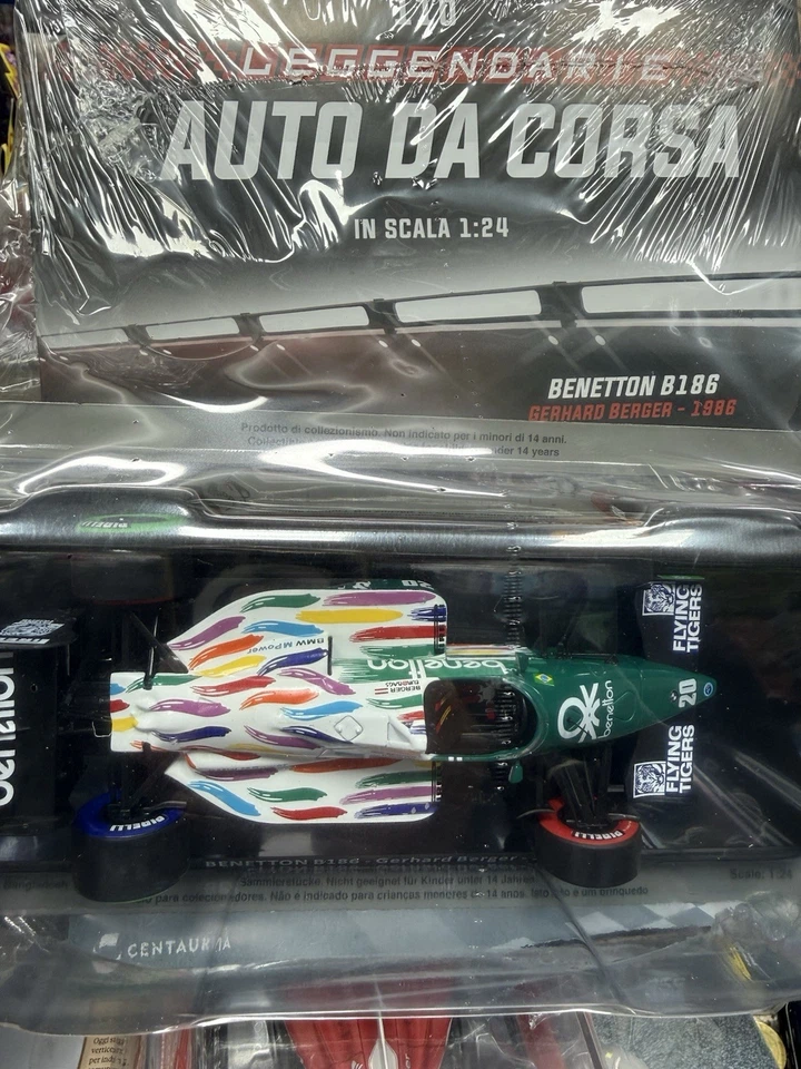 Leggendarie Auto Da Corsa Benetton Berger - Immagine 2 di 3