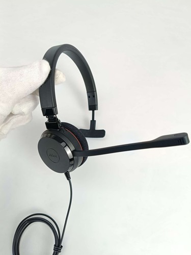 Jabra Evolve 20 Mono MS - Over-Ear Kopfhörer mit Mikrofon, Schwarz, 1,80 m Kabel - Afbeelding 7 van 8