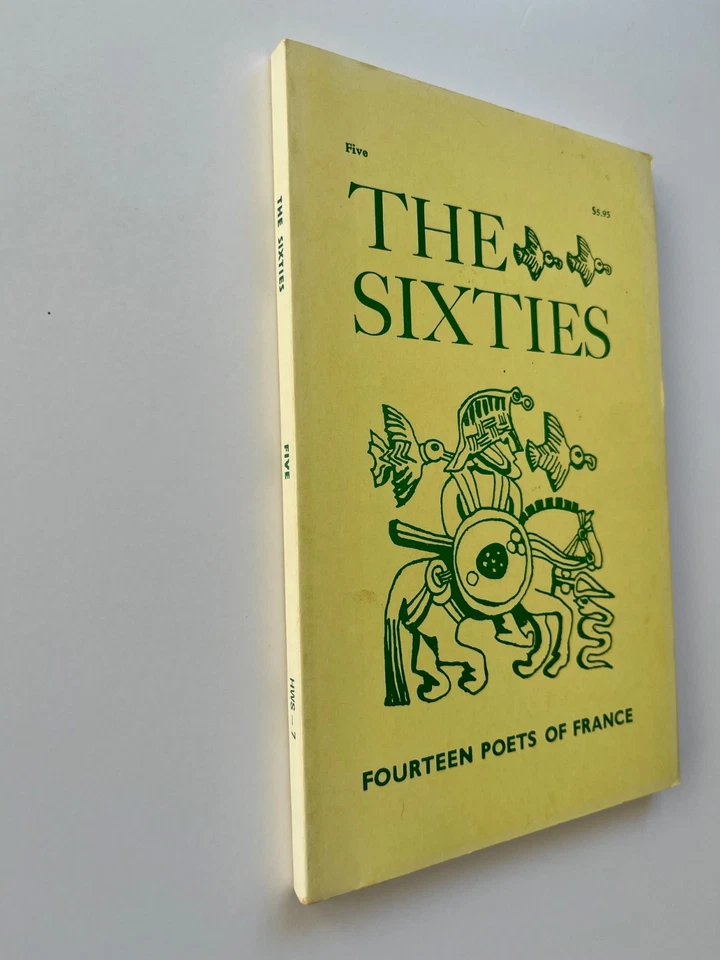 THE SIXTIES Five Fourteen Poets of France Fall 1961, rimbaud nerval eluard char - Image 3 of 4