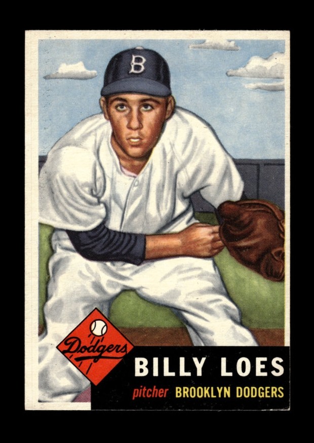 1953 Topps Set-Break #174 Billy Loes EX-EXMINT *GMCARDS*
