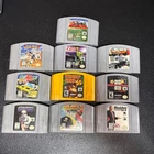 New ListingNintendo 64 Game Lot of 10 Donkey Kong 64 Star Wars Rogue Squadron N64 Games