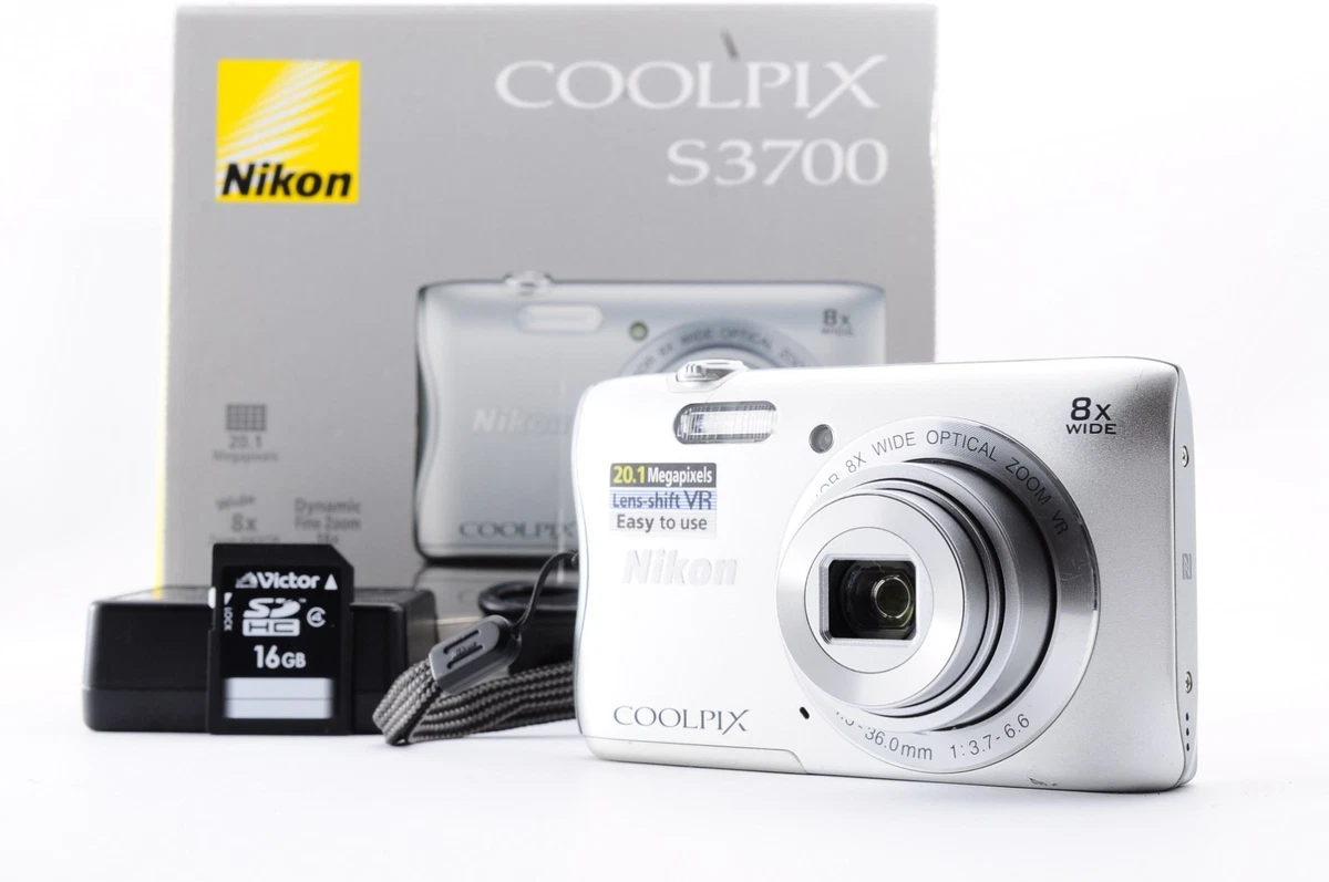 Nikon Coolpix S3700 Digital Cameras for Sale | Shop New & Used