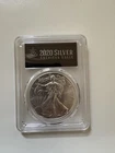 2020-(S) American Silver Eagle PCGS MS70 FDOI Emergency Issue Black Label