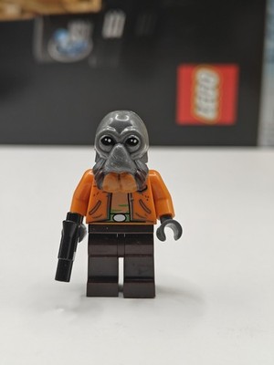 NEW Star Wars Ponda Baba Custom Lego Minifigure 75290 Cantina Aqualish Smuggler