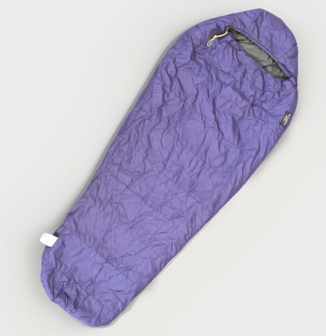 Snow Creek Polarguard HV Mummy Sleeping Bag Nomad Made In USA 80 x 30” Purple