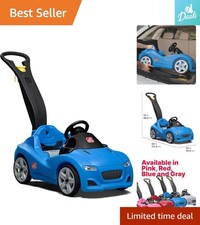 Luxury Step2 Whisper Ride Push Car   Safe, Smooth,  Fun for Toddlers 1.5-4 Yrs