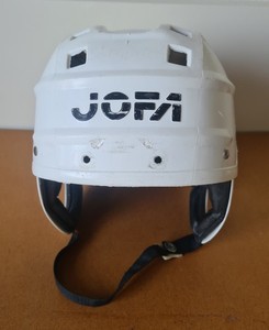 Casque Ancien JOFA 225-51 Rouge - Hockey Sur Glace, Occasion En Bon état, Fabriqué En Suède