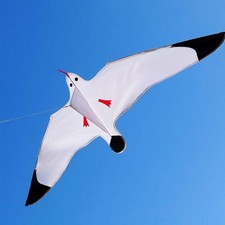 Seagull Kite with 50 Meters Flying Line Easy to Fly Beach Kite for Kids Children