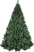 Albero Di Natale Pino 150 180 210 240 270 CM SUPER FOLTO REALISTICO VERDE NATALE