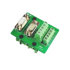 DB9 Breakout Connector RS232 Serial 9 Pin Terminal Male And Female Adapter
