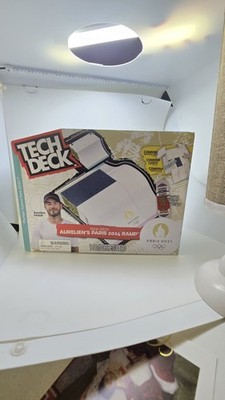 Tech Deck Aurelien Giraud Paris 2024 Ramp Set Signature Fingerboard New