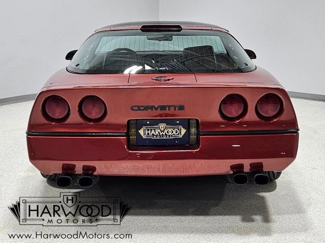 1987 Dark Red Metallic Chevrolet Corvette   | C4 Corvette Photo 5