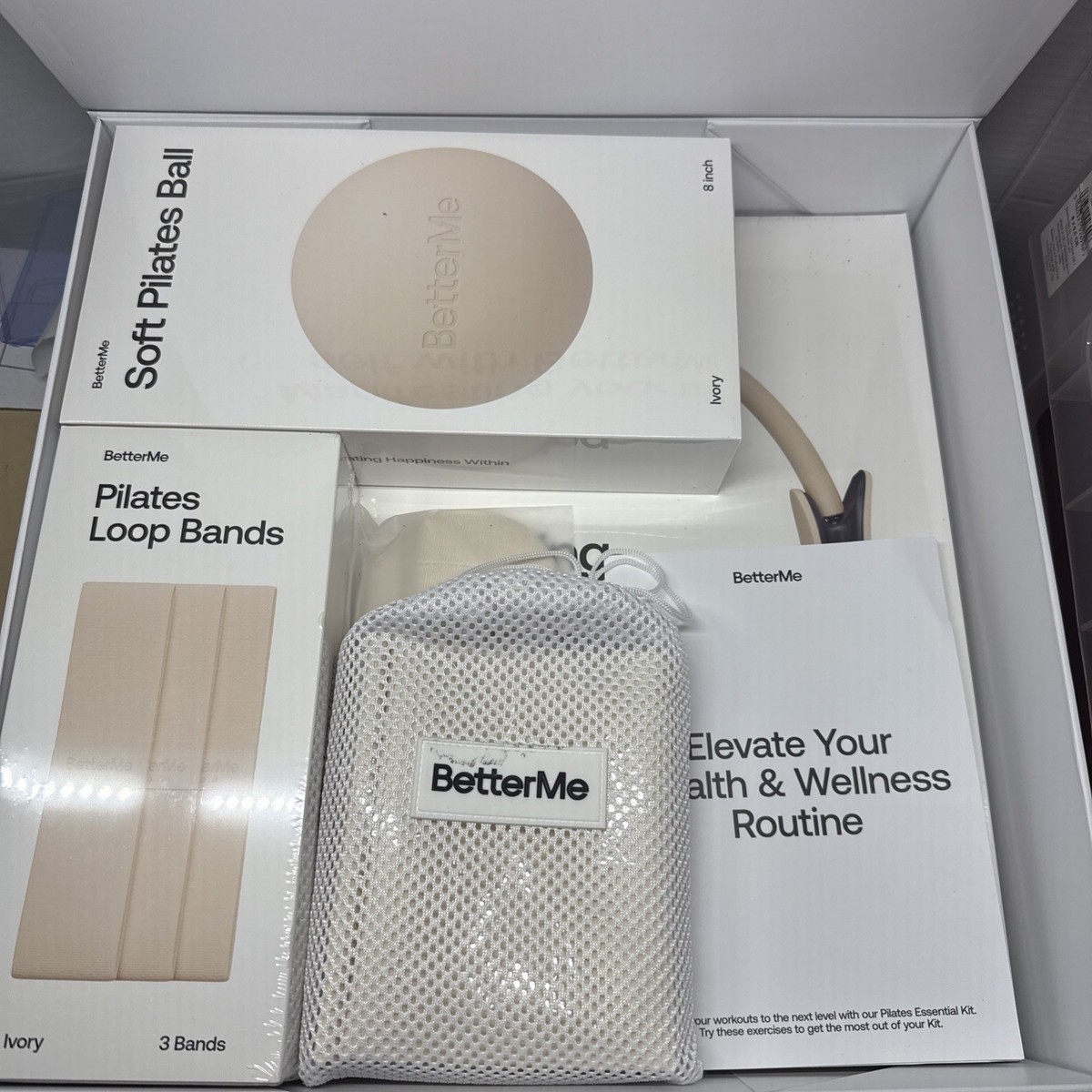 Better Me Pilates Essential Kit Ivory New In Original Box | eBay